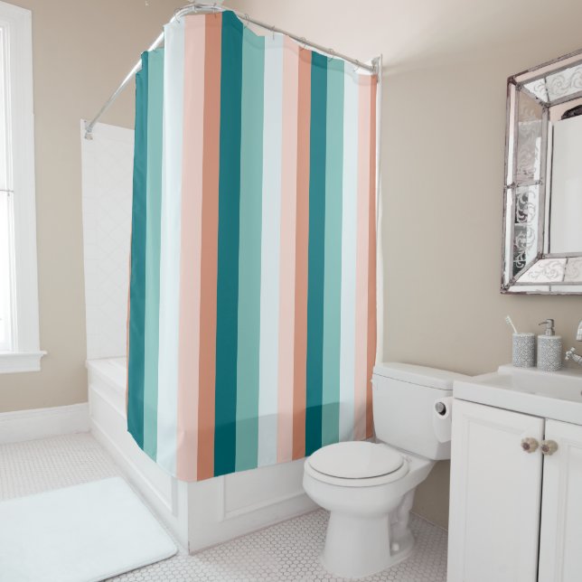 Scent of the ocean shower curtain (In Situ)