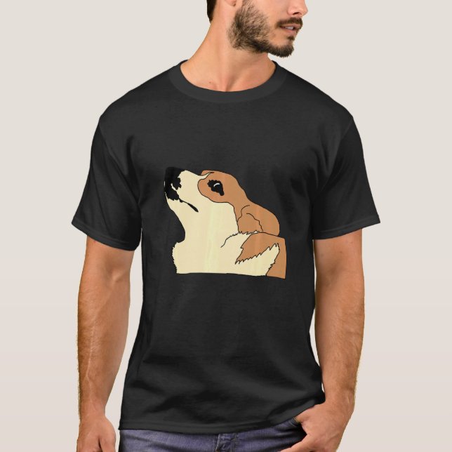 Sceptical Corgi Tee (Front)