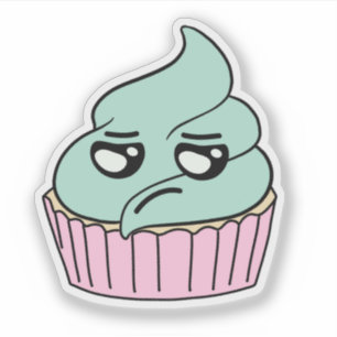 Sceptical Mint Cupcake