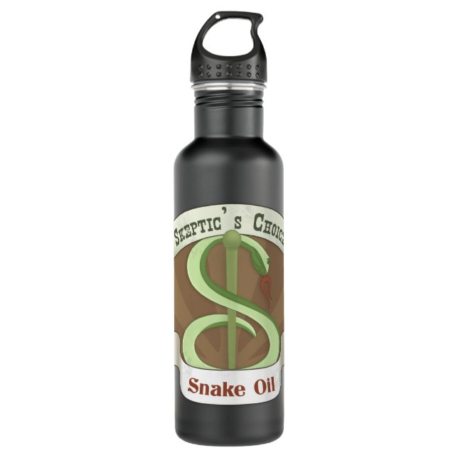 Sceptic's Choice Snake Oil Reusable Bottle (Front)
