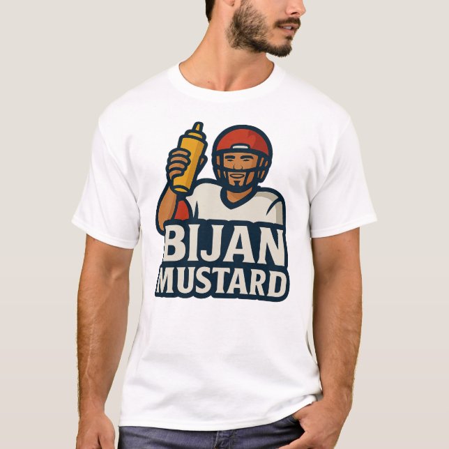 SCFFL 2025 - Bijan Mustard T-Shirt (Front)