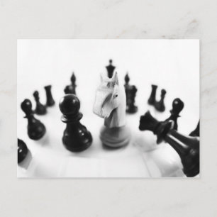 Schach Postcard