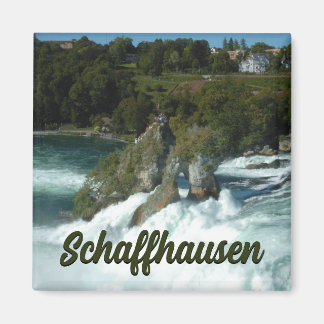 Schaffhausen Scenic Rhine Falls in Switzerland Magnet