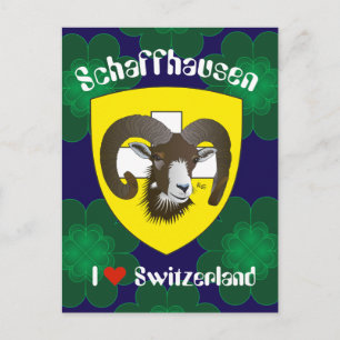 Schaffhausen Schweiz Postkarte Postcard