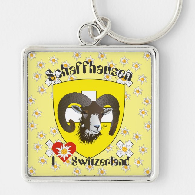 Schaffhausen Schweiz  Schlüsselanhänger Key Ring (Front)