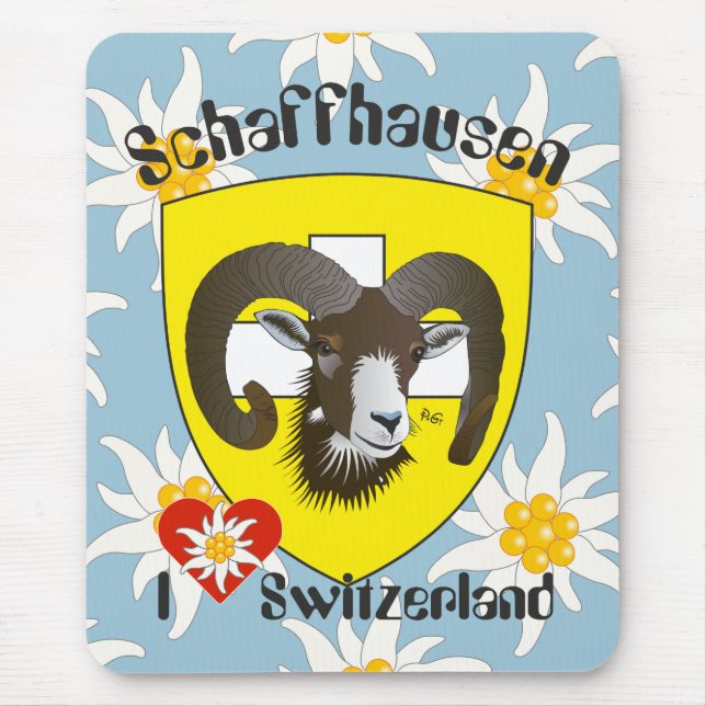 Schaffhausen - Schweiz - Suisse - Mausmatten Mouse Pad (Front)