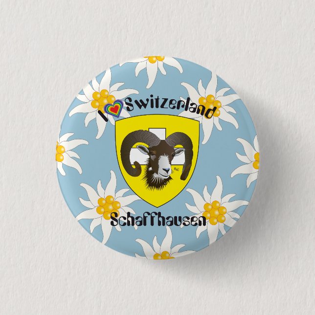 Schaffhausen - Schweiz - Suisse - Svizzera Buttons (Front)