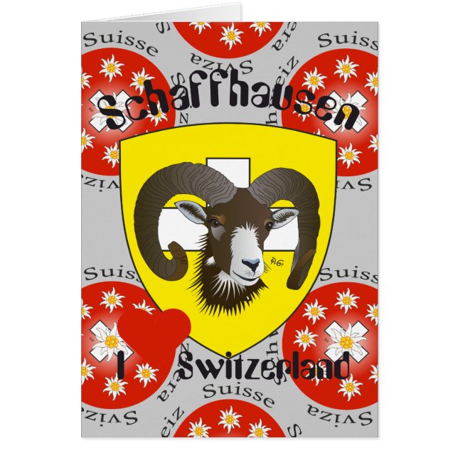 Schaffhausen Schweiz Suisse Svizzera Grusskarte (Front)