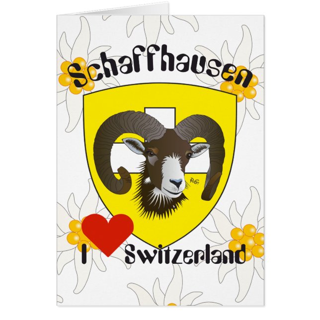 Schaffhausen Schweiz Suisse Svizzera Grusskarte (Front)