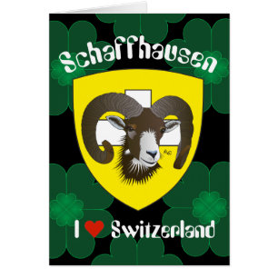 Schaffhausen Schweiz Suisse Svizzera Grusskarte