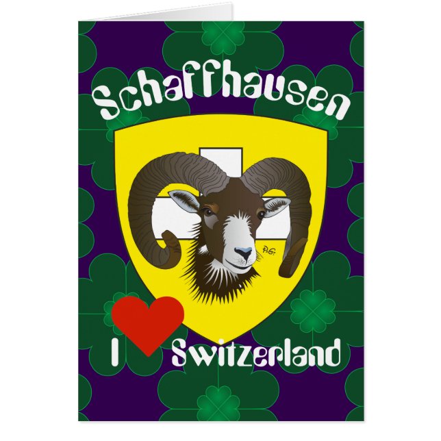 Schaffhausen Schweiz Suisse Svizzera Grusskarte (Front)