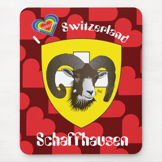 Schaffhausen - Schweiz - Suisse - Svizzera Magnet Mouse Pad (Front)