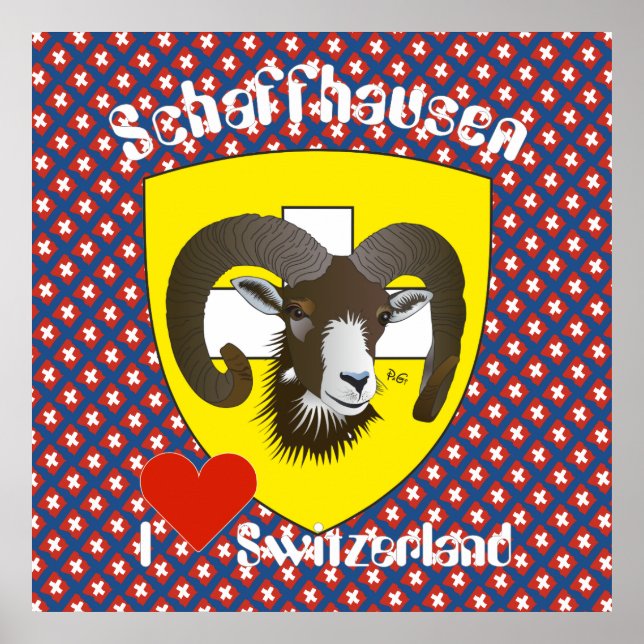 Schaffhausen - Schweiz - Suisse - Svizzera Poster (Front)