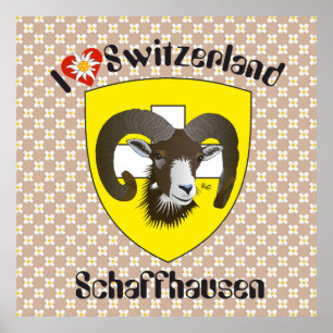Schaffhausen - Schweiz - Suisse - Svizzera Poster