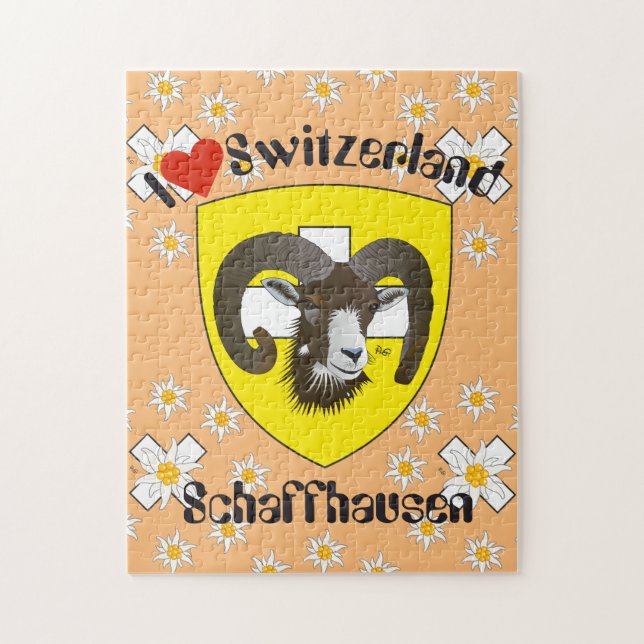 Schaffhausen Schweiz Suisse Svizzera Puzzles (Vertical)