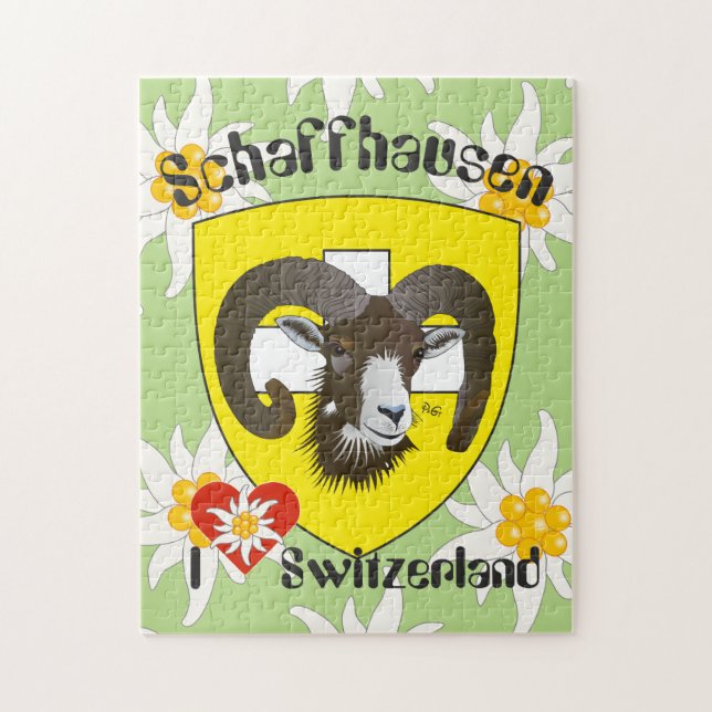 Schaffhausen Schweiz Suisse Svizzera Puzzles (Vertical)