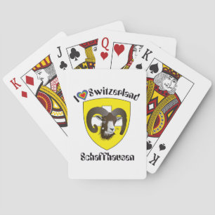 Schaffhausen Schweiz Suisse Svizzera Spielkarten Playing Cards
