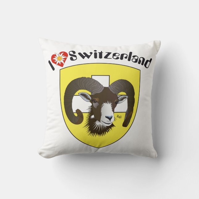 Schaffhausen Switzerland Kissen Cushion (Front)