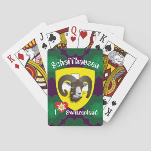 Schaffhausen - Switzerland - Suisse - Playcards Playing Cards