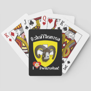 Schaffhausen - Switzerland - Suisse - Playcards Playing Cards