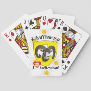 Schaffhausen - Switzerland - Suisse - Playcards Playing Cards