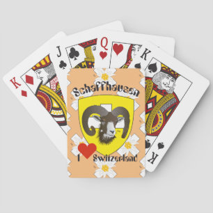 Schaffhausen - Switzerland - Suisse - Playcards Playing Cards