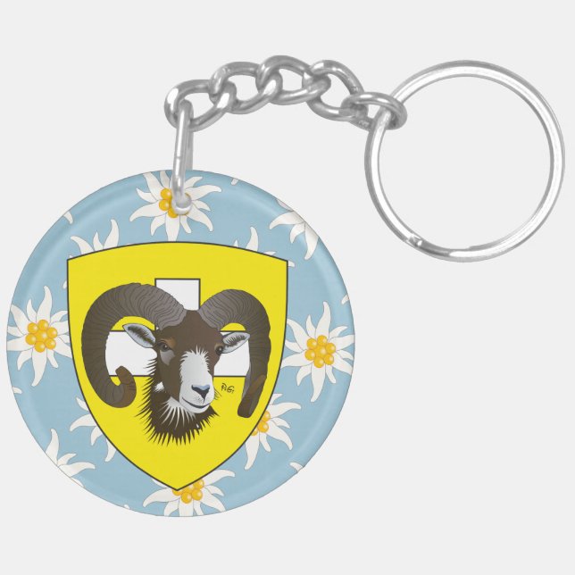 Schaffhausen - Switzerland - Suisse - Svizzera Key Ring (Back Left)