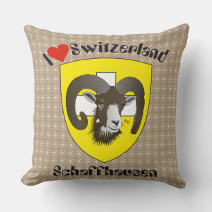 Schaffhausen - Switzerland - Suisse - Svizzera Kis Cushion