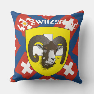 Schaffhausen - Switzerland - Suisse - Svizzera Kis Cushion