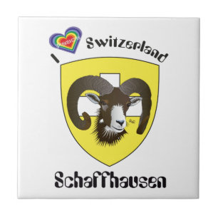 Schaffhausen Switzerland Suisse Svizzera Svizra Fl Ceramic Tile