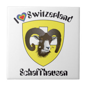 Schaffhausen Switzerland Suisse Svizzera Svizra Fl Ceramic Tile
