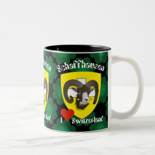Schaffhausen - Switzerland - Suisse - Svizzera Tas Two-Tone Coffee Mug