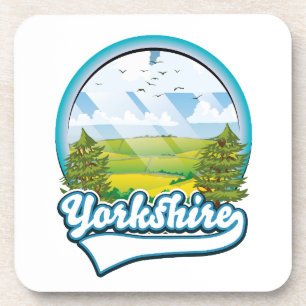 Schanfigg Switzerland ski poster Coaster