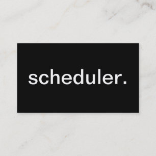 Scheduler Business Card