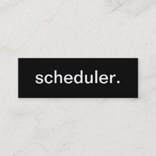 Scheduler Business Card