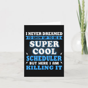 Scheduler Gifts For Men Women Christmas Gifts 2020 Card