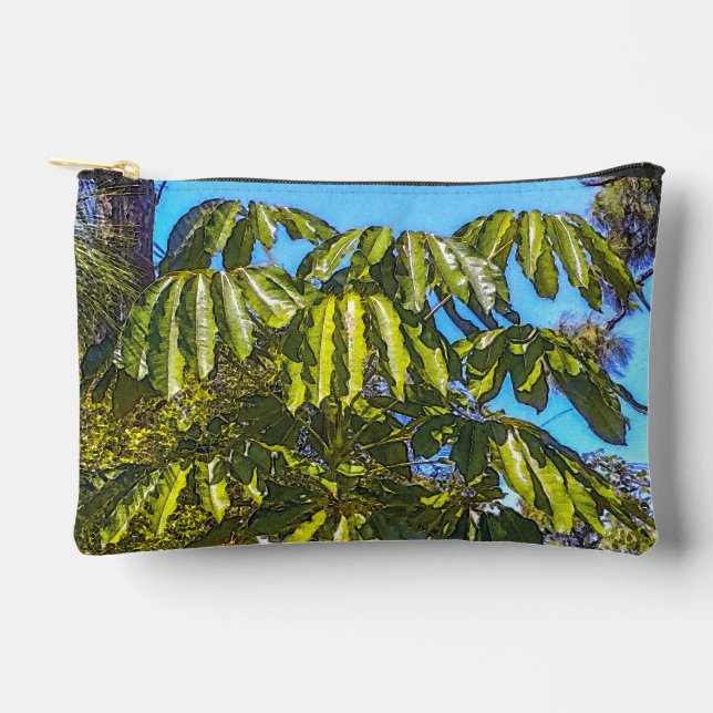 Schefflera Umbrellas Accessory Pouch  (Front)