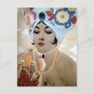 Scheherazade by Alberto Vargas (1921) Postcard