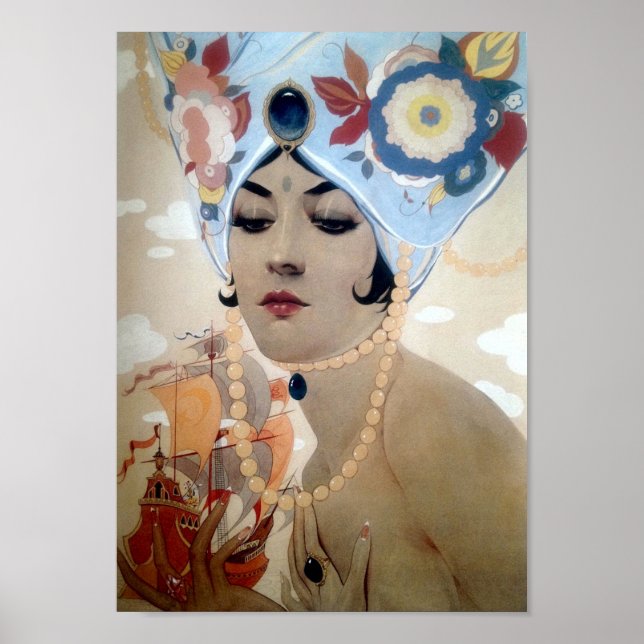 Scheherazade by Alberto Vargas (1921) Poster (Front)