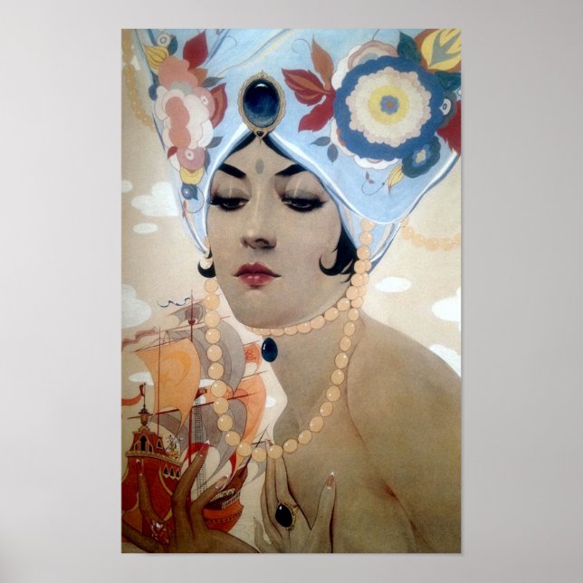 Scheherazade by Alberto Vargas (1921) Poster (Front)