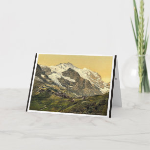 Scheidegg, Hotel Jungfrau, Bernese Oberland, Switz Holiday Card