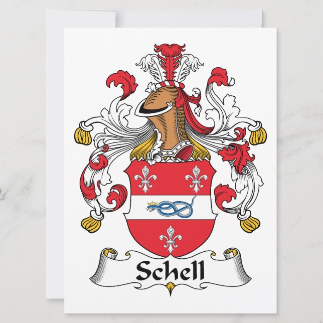 Schell Family Crest (Front)