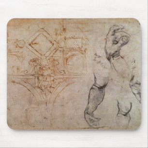 Scheme for the Sistine Chapel Ceiling, c.1508 Mouse Pad