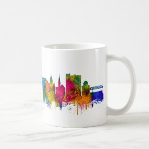 Schenectady New York Skyline Coffee Mug