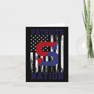 Schenectady Patriots Logo Nation Hs  Card