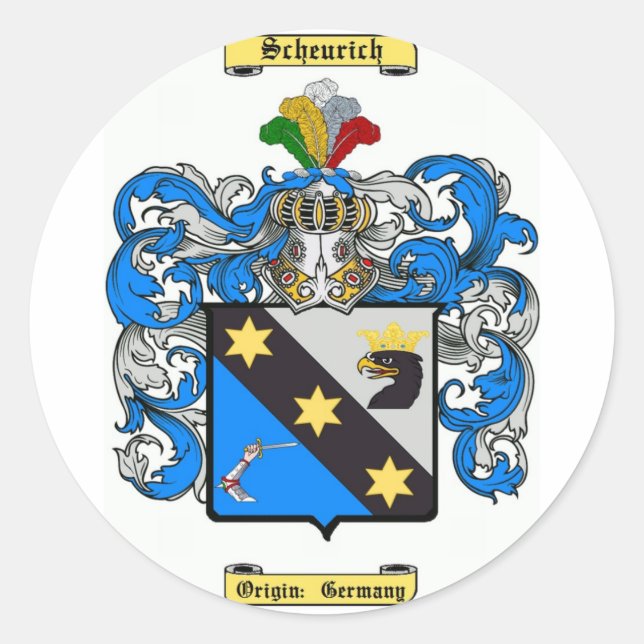 scheurich classic round sticker (Front)