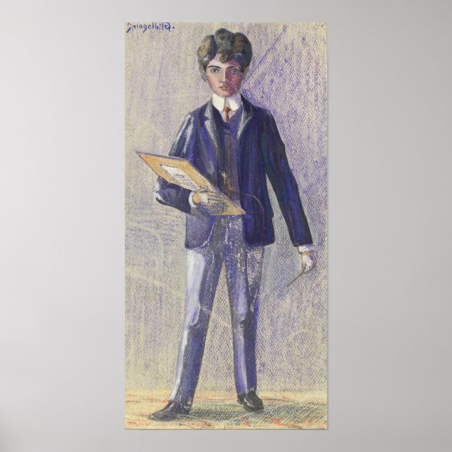 Schiele - Mirror Image 1906 Poster (Front)