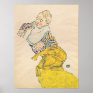 Schiele - Nephew Anton Peschka 1915 Poster