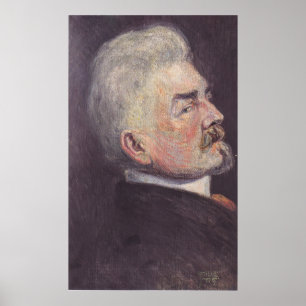 Schiele - Portrait Of Leopold Czihaczek In Profil… Poster