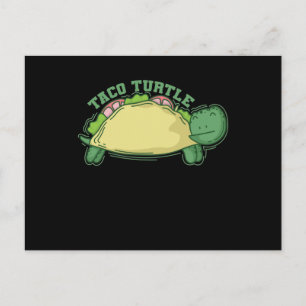 Schildkröte Taco Turtle Postcard